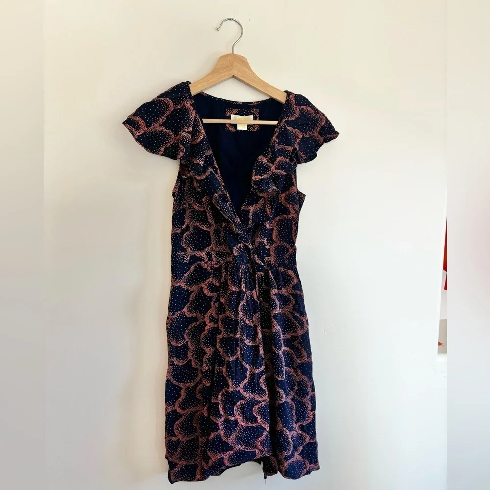 MAEVE by Anthropologie | Rosalia Wrap dress | size 8 - Picture 5 of 8